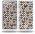 Locknodes 05 Burnt Orange - Decal Style Skin (fits Nokia Lumia 928)