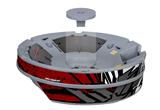 Baja 0040 Red Dark - Vinyl Skin Wrap Graphic fits Ultraskiff 360 (ULTRASKIFF NOT INCLUDED)