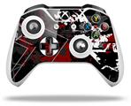WraptorSkinz Decal Skin Wrap Set works with 2016 and newer XBOX One S / X Controller Baja 0003 Red Dark (CONTROLLER NOT INCLUDED)