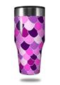 Skin Decal Wrap for Walmart Ozark Trail Tumblers 40oz Scales Pink Purple (TUMBLER NOT INCLUDED) by WraptorSkinz