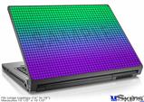 Laptop Skin (Large) - Faded Dots Purple Green