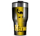 WraptorSkinz Skin Wrap compatible with 2017 and newer RTIC Tumblers 30oz Iowa Hawkeyes Herky Gradient 01 (TUMBLER NOT INCLUDED)