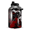 Skin Decal Wrap for 2017 RTIC One Gallon Jug Baja 0003 Red Dark (Jug NOT INCLUDED) by WraptorSkinz