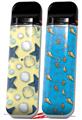 Skin Decal Wrap 2 Pack for Smok Novo v1 Starfish and Sea Shells Yellow Sunshine VAPE NOT INCLUDED