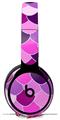 WraptorSkinz Skin Skin Decal Wrap works with Beats Solo Pro (Original) Headphones Scales Pink Purple Skin Only BEATS NOT INCLUDED