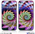 iPhone 4S Decal Style Vinyl Skin - Harlequin Snail