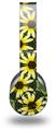 WraptorSkinz Skin Decal Wrap compatible with Beats Wireless (Original) Headphones Daisies Yellow Skin Only (HEADPHONES NOT INCLUDED)
